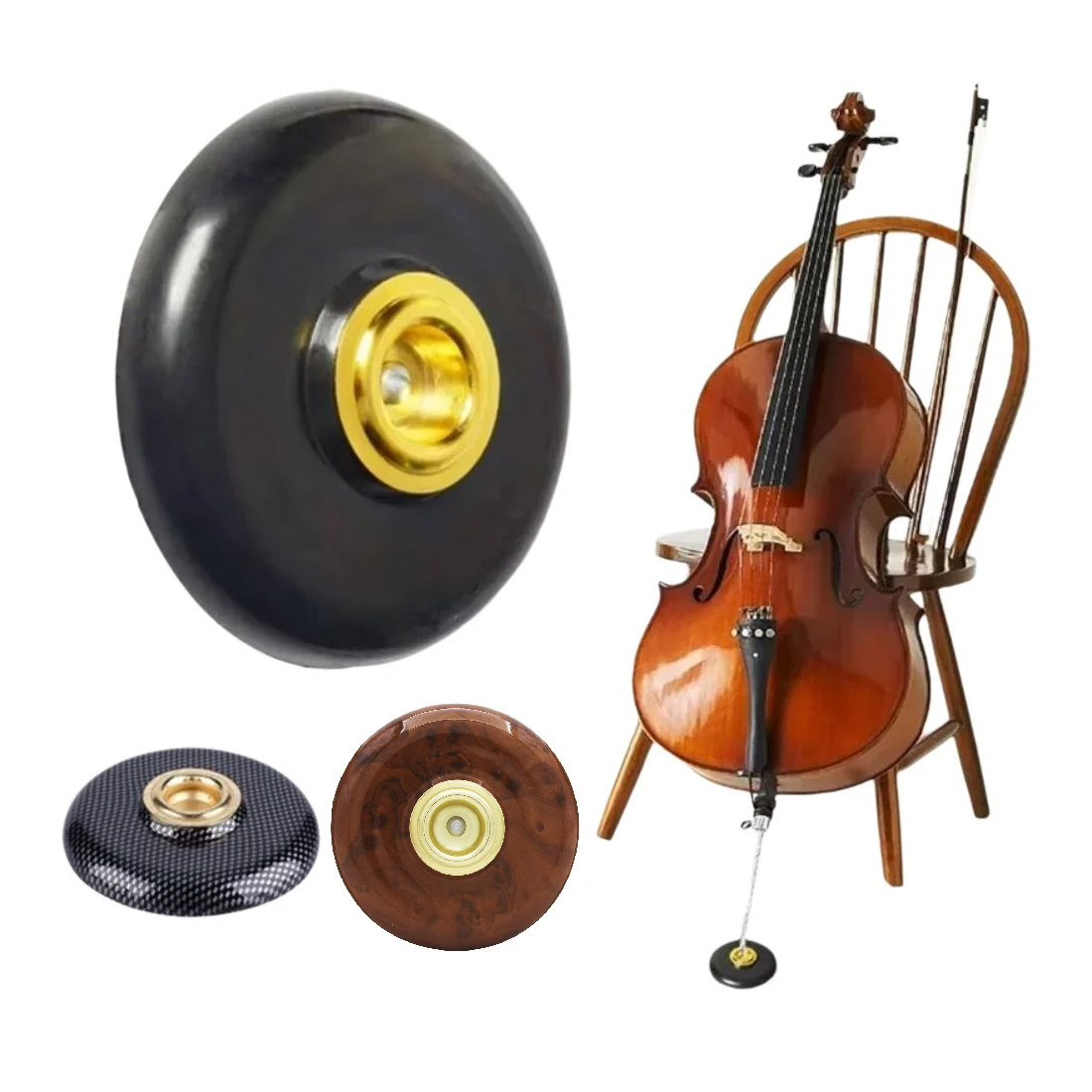 Musical Instrument Ending In A - Tapis antidérapant pour violoncelle, accessoires de