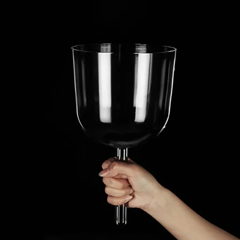 Tibetan Singing Bowl - Bol en cristal Transparent, bols chantants