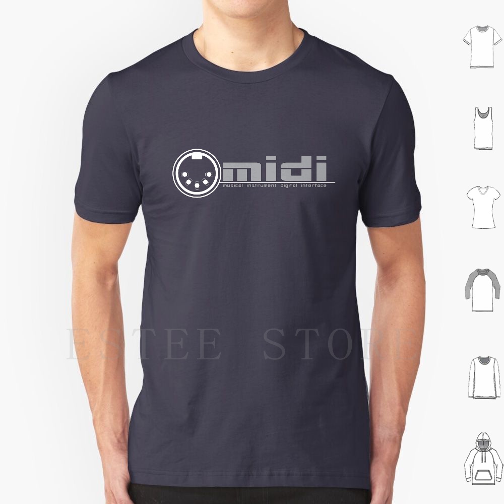 Musical Instrument Synthesizer - Midi-instrument de musique Interface numérique t-shirt