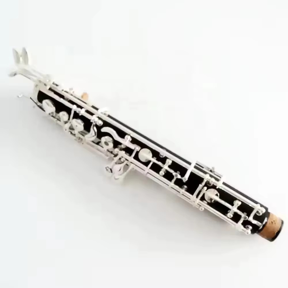 Musical Instrument Oboe - Hautbois en bakélite plaqué argent, tonalité