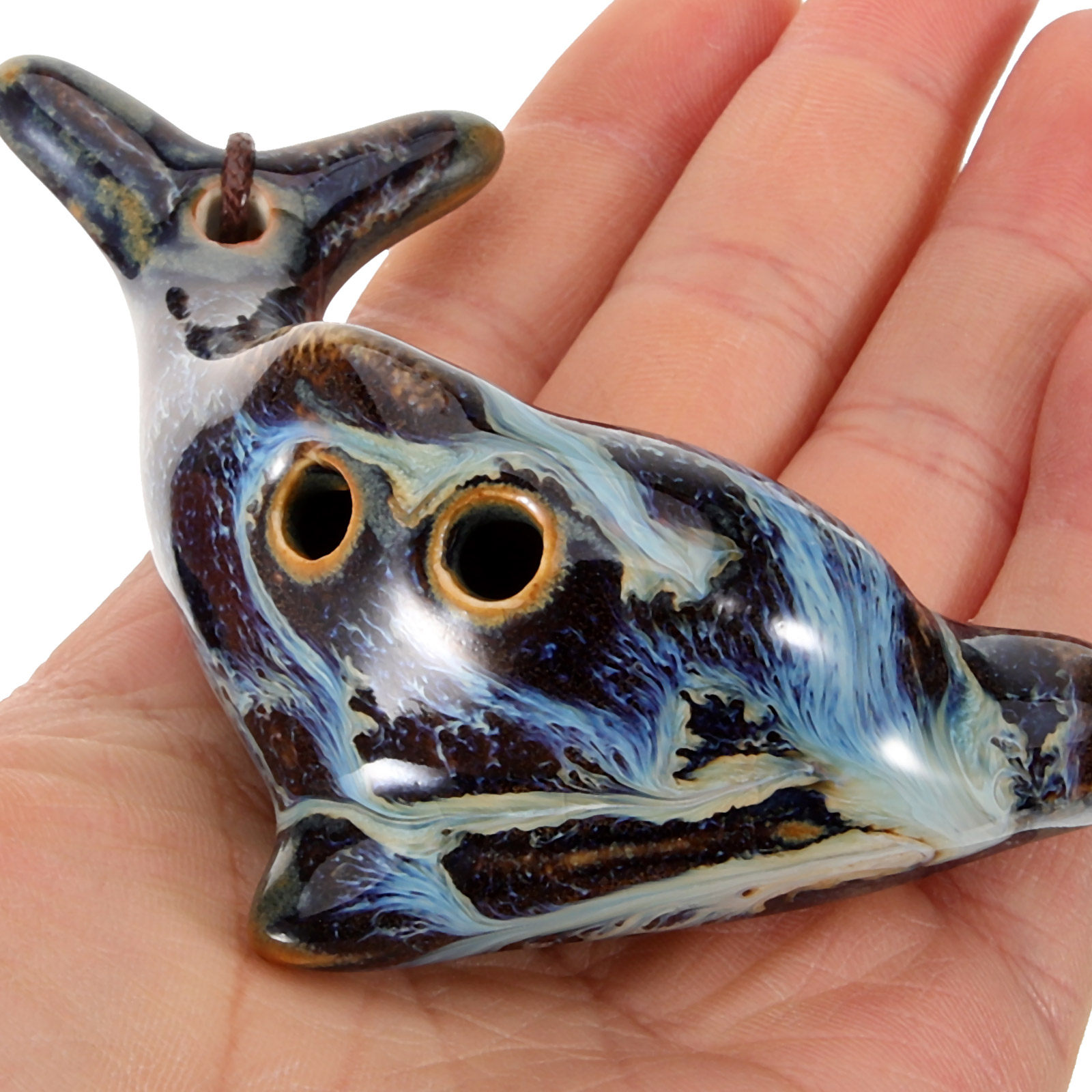 Musical Instrument Easy To Learn For Adults - Ocarina en céramique portable à 6