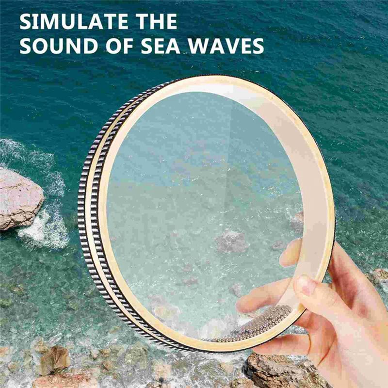 [Cilae-17R] Tambourin en bois  - Ocean Drum Wave avis et prix