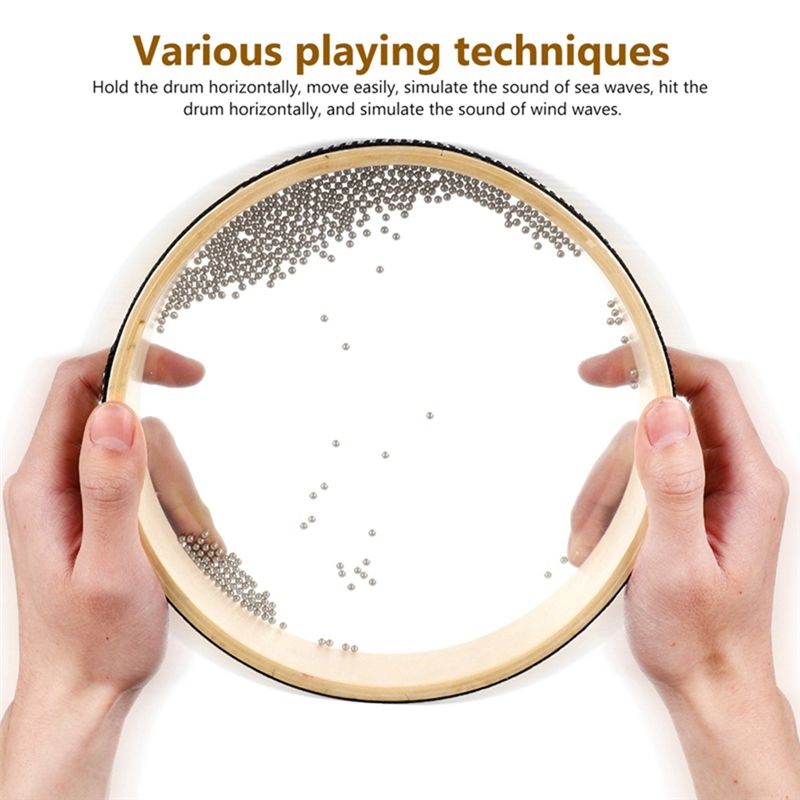 [Cilae-17R] Tambourin en bois  - Ocean Drum Wave avis et prix