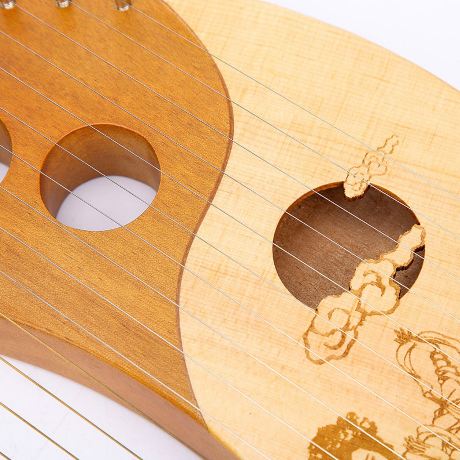 Harpe Lyre lunaire 19 cordes,  - Musical Instrument Easy To Learn For Adults avis et prix