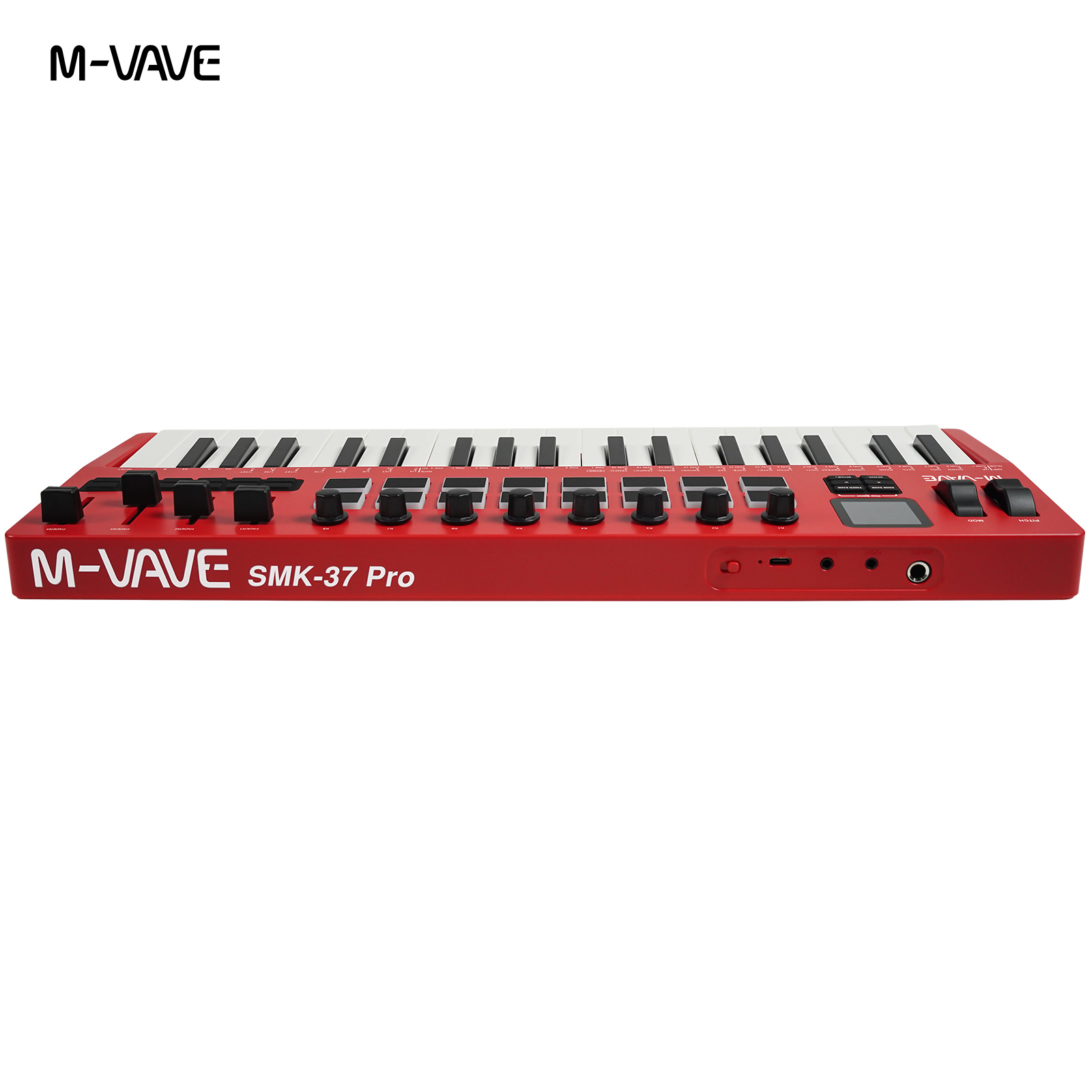 Contrôleur MIDI rouge M-VAVE S - Musical Instrument Synthesizer avis et prix