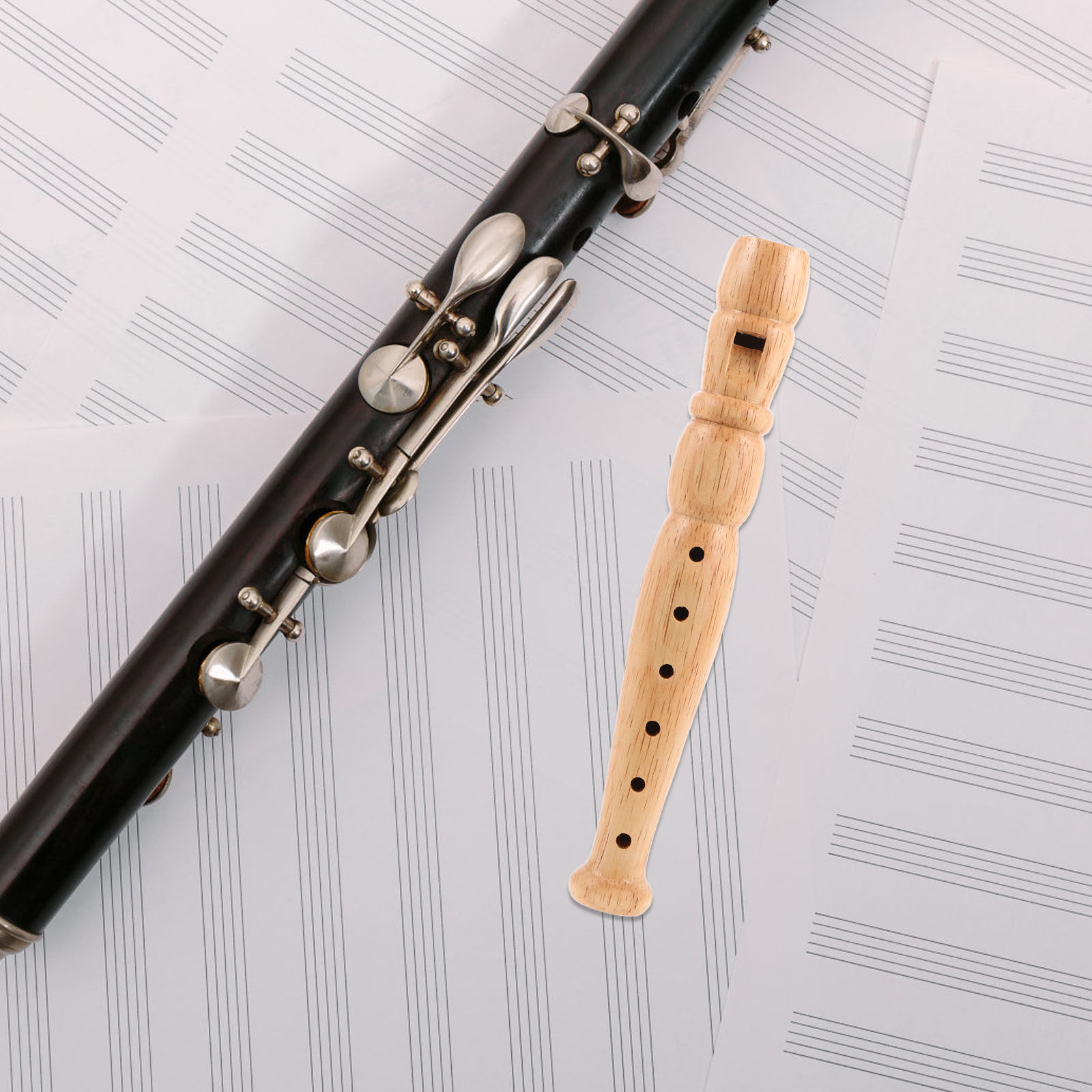 Flûte à bec en bois à six trou - Musical Instrument Recorder avis et prix