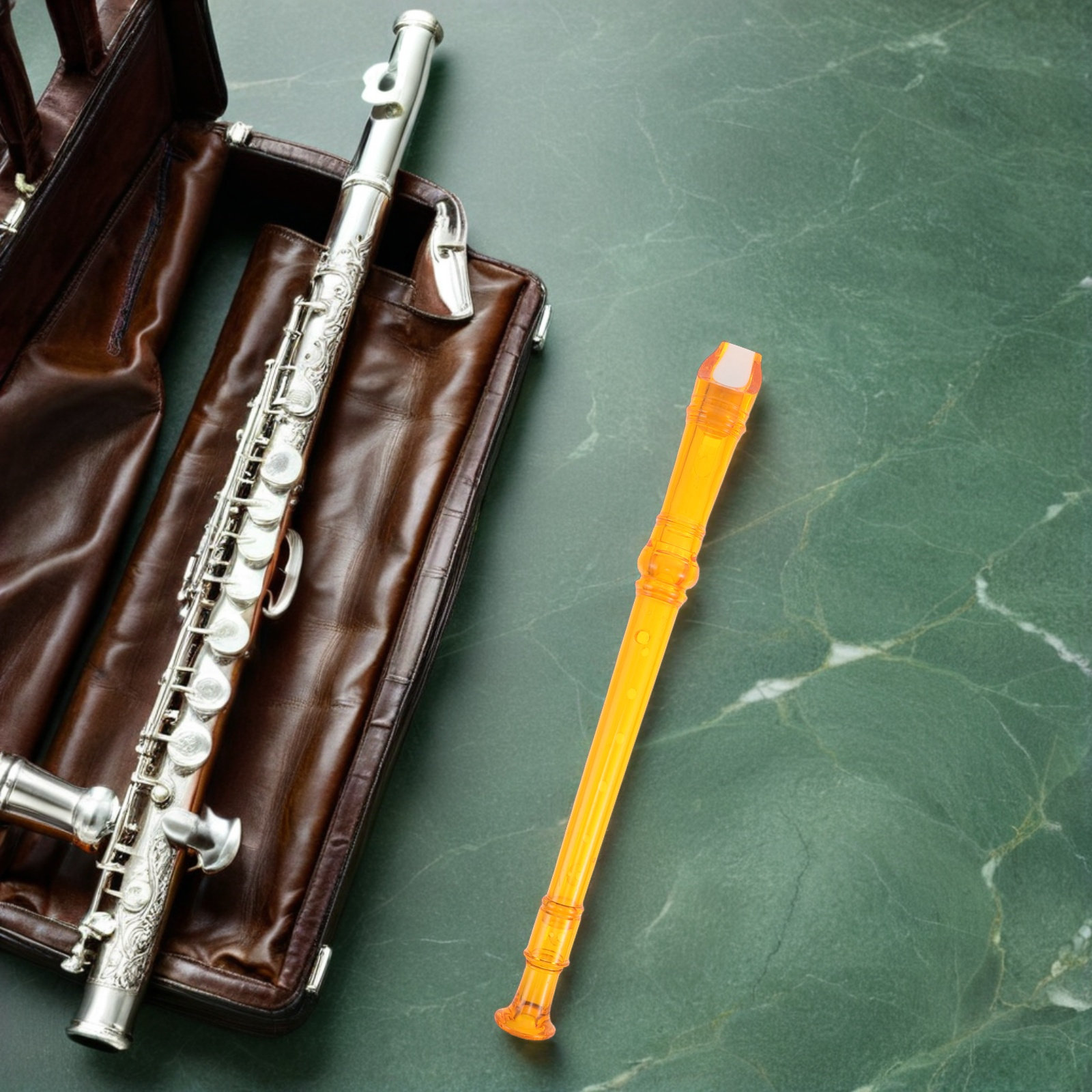 4 flûtes à bec soprano transpa - Musical Instrument Recorder avis et prix