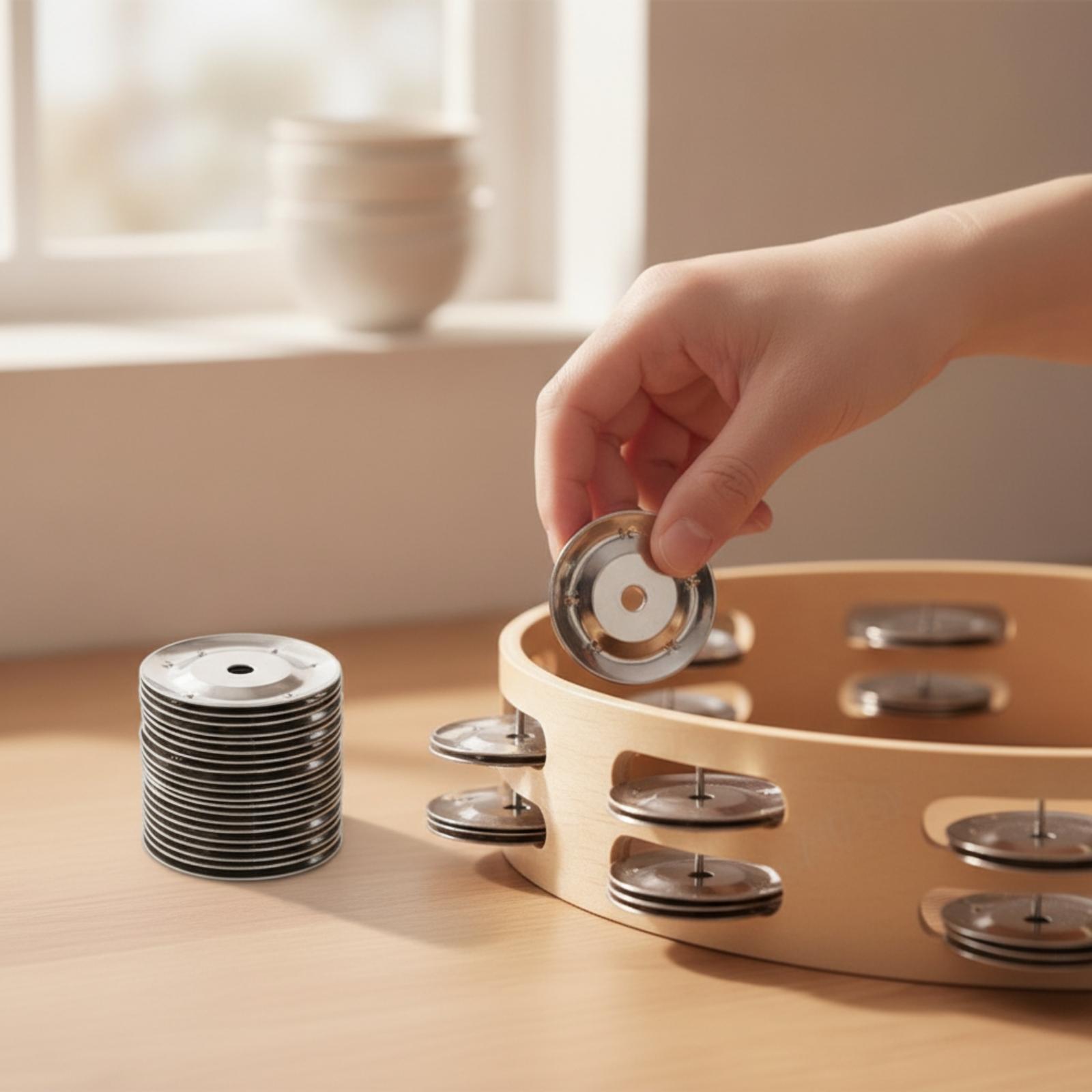 50 clochettes de tambourin en  - Musical Instrument Repair avis et prix