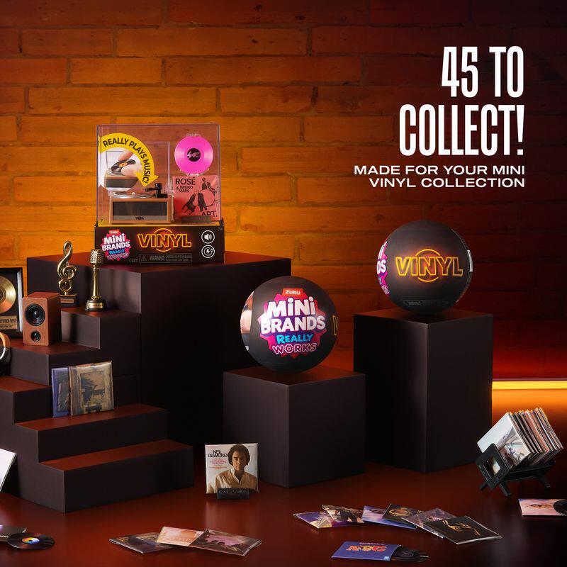 Mini Brands Vinyl Really Works - Musical Instrument Brands avis et prix