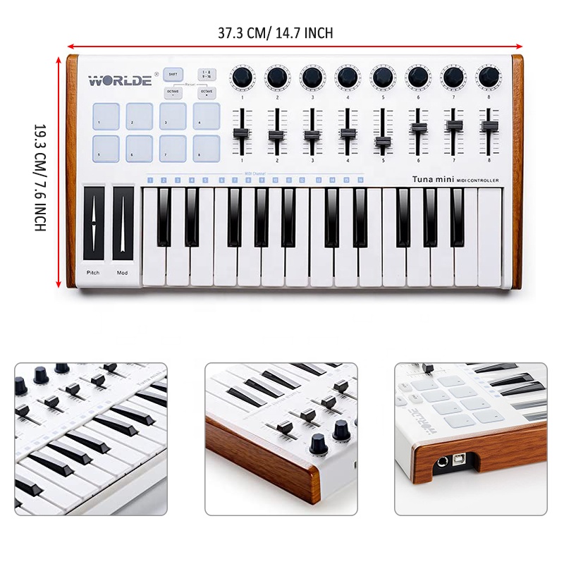 Marque 8 encodeurs faders USB  - Musical Instrument Brands avis et prix