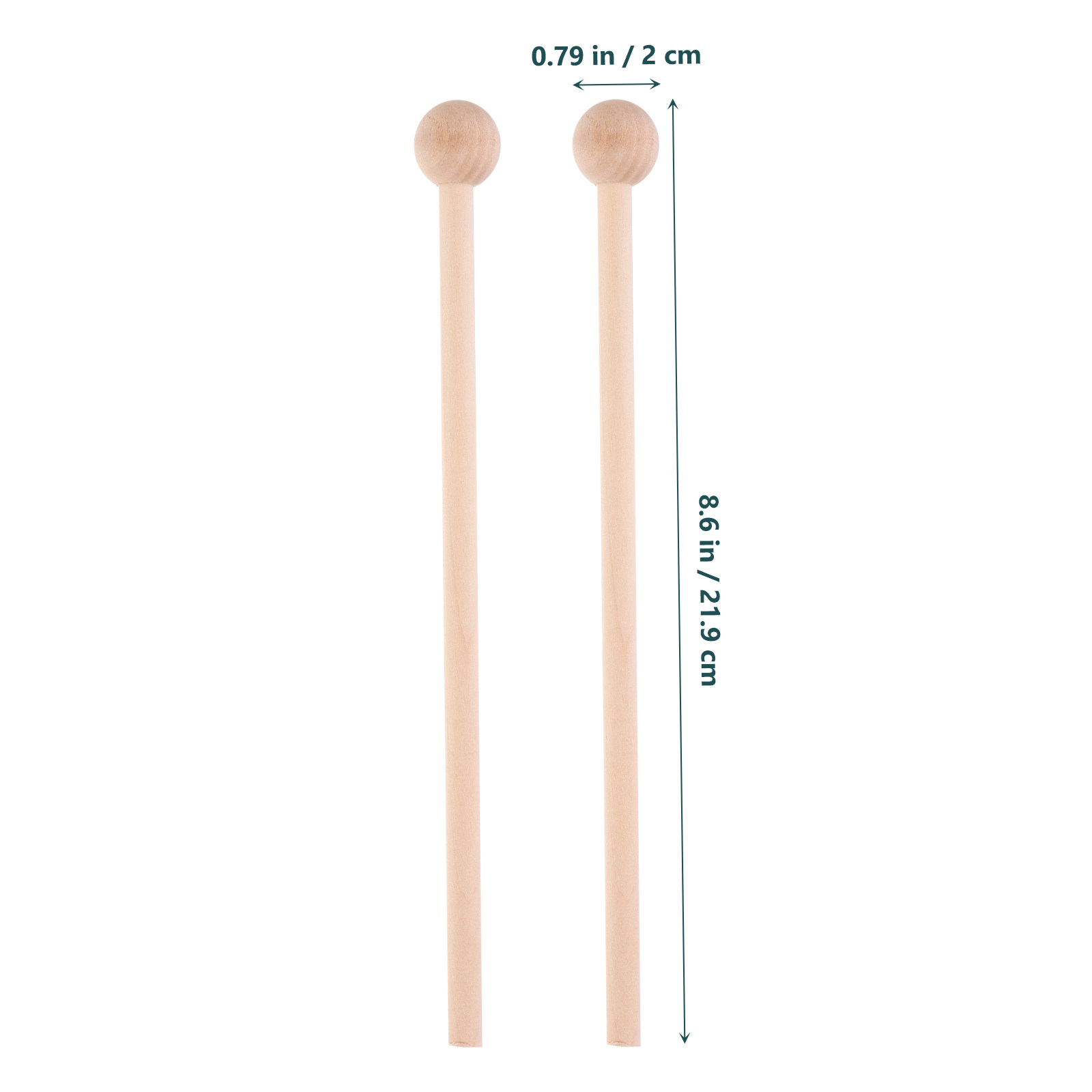 6 marteaux en bois, baguettes  - Musical Instrument Ending In A avis et prix