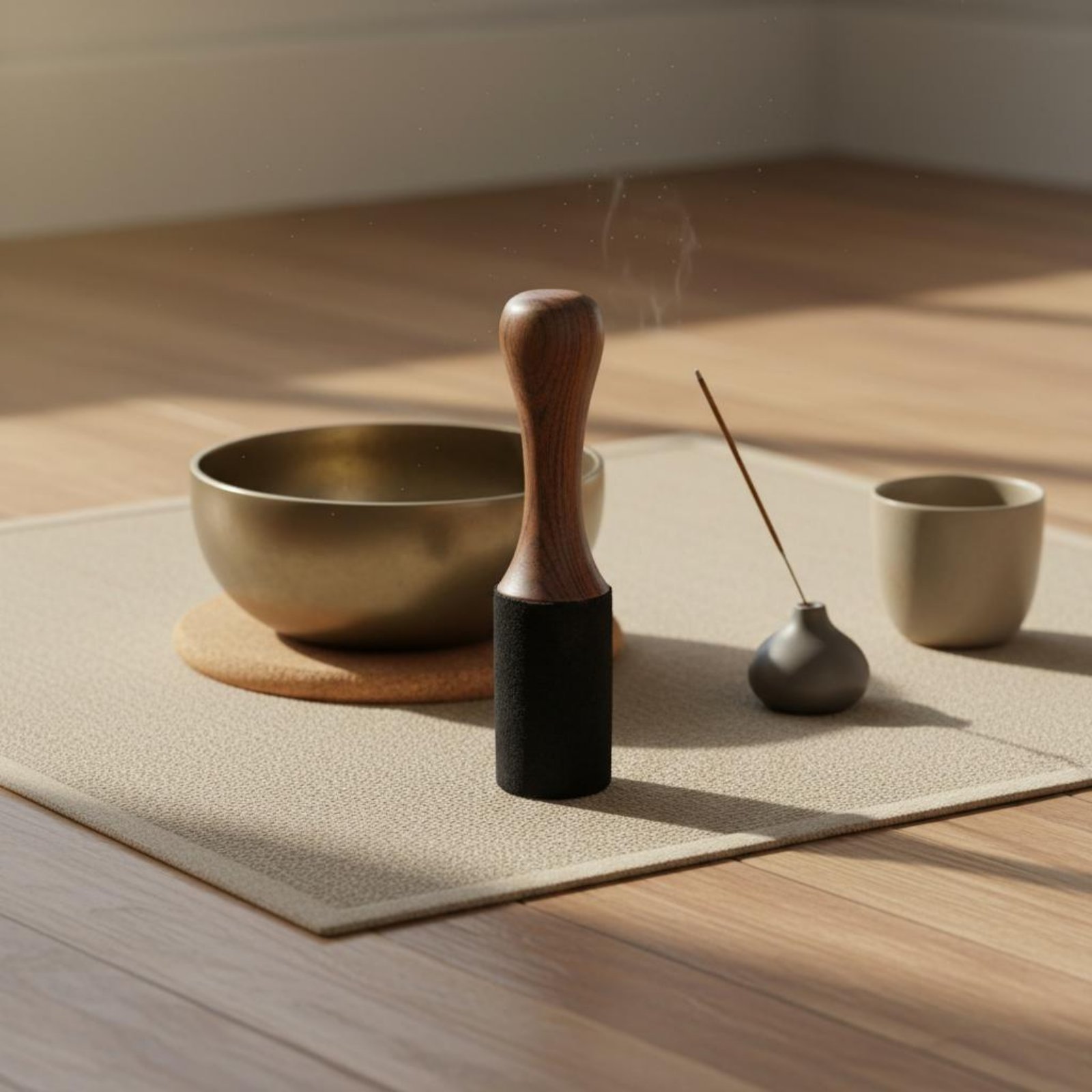 Maillet en bois robuste pour b - Tibetan Singing Bowl avis et prix