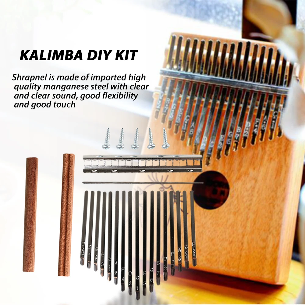 Jeu de touches de Kalimba 17 t - Musical Instrument Set avis et prix