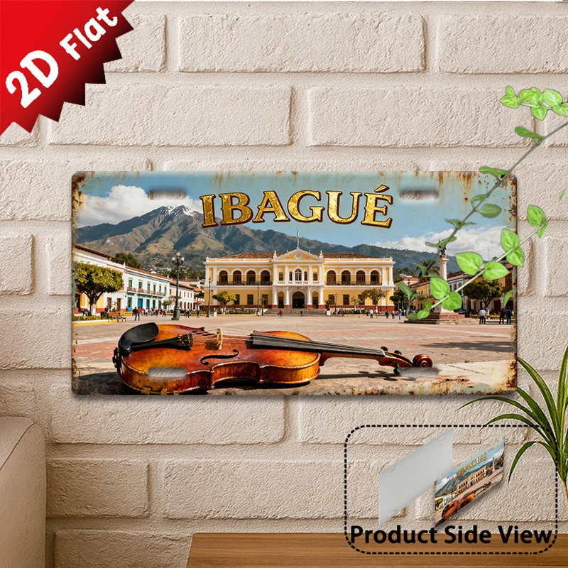 1 plaque murale en métal sur l - Musical Instrument Sign avis et prix