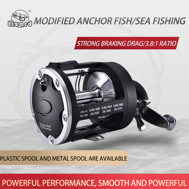 Moulinet de pêche Lizard Fishi - Ocean Drum Wave avis et prix