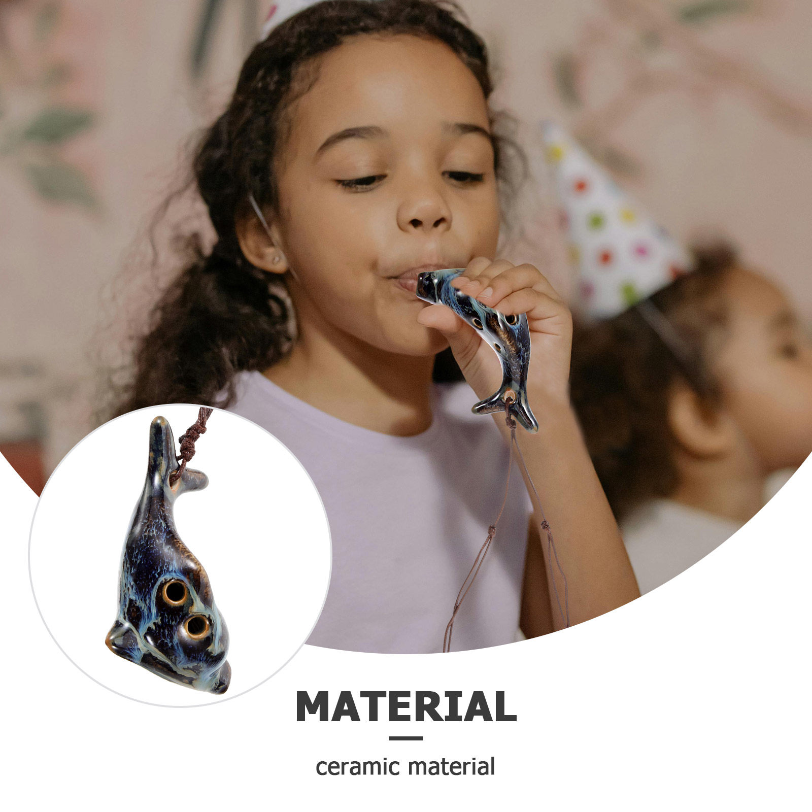 Ocarina en céramique portable  - Musical Instrument Easy To Learn For Adults avis et prix