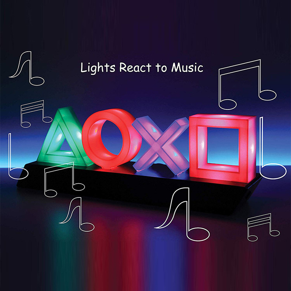 Lampe colorée d'icône de jeu p - Musical Instrument Sign avis et prix