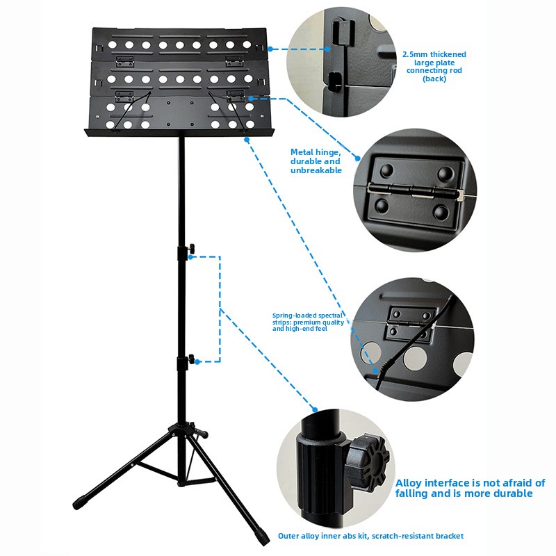 Support de Partition Pliant Po - Musical Instrument Set avis et prix