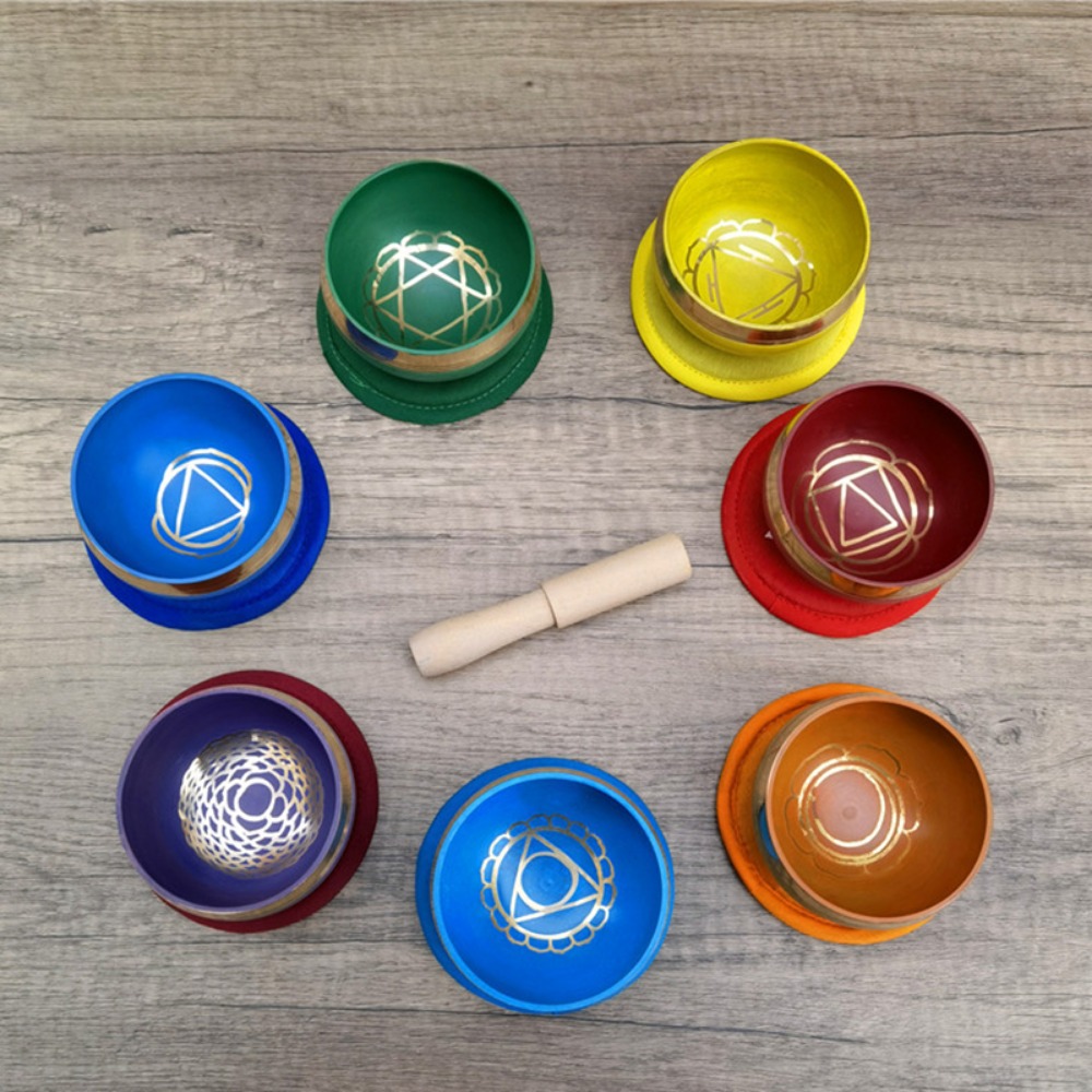 Bol chantant tibétain coloré d - Tibetan Singing Bowl avis et prix