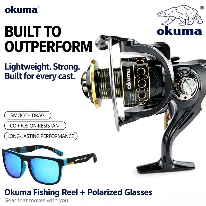 Moulinet de pêche OKUMA-Spinni - Ocean Drum Wave avis et prix