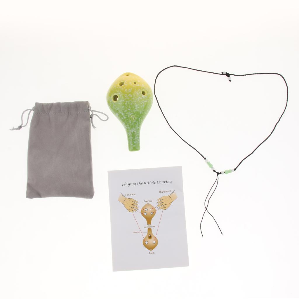 Ocarina en céramique à 6 trous - Musical Instrument Craft avis et prix